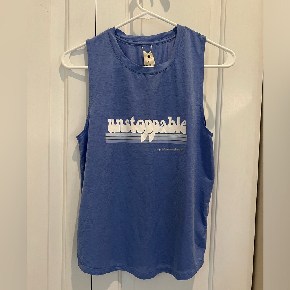 Spiritual Gangster X Peloton Unstoppable Active Muscle Tank Size Small